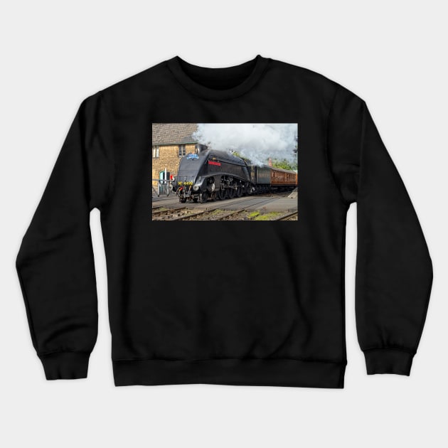 A4 Class Steam Train Sir Nigel Gresley Crewneck Sweatshirt by MartynUK